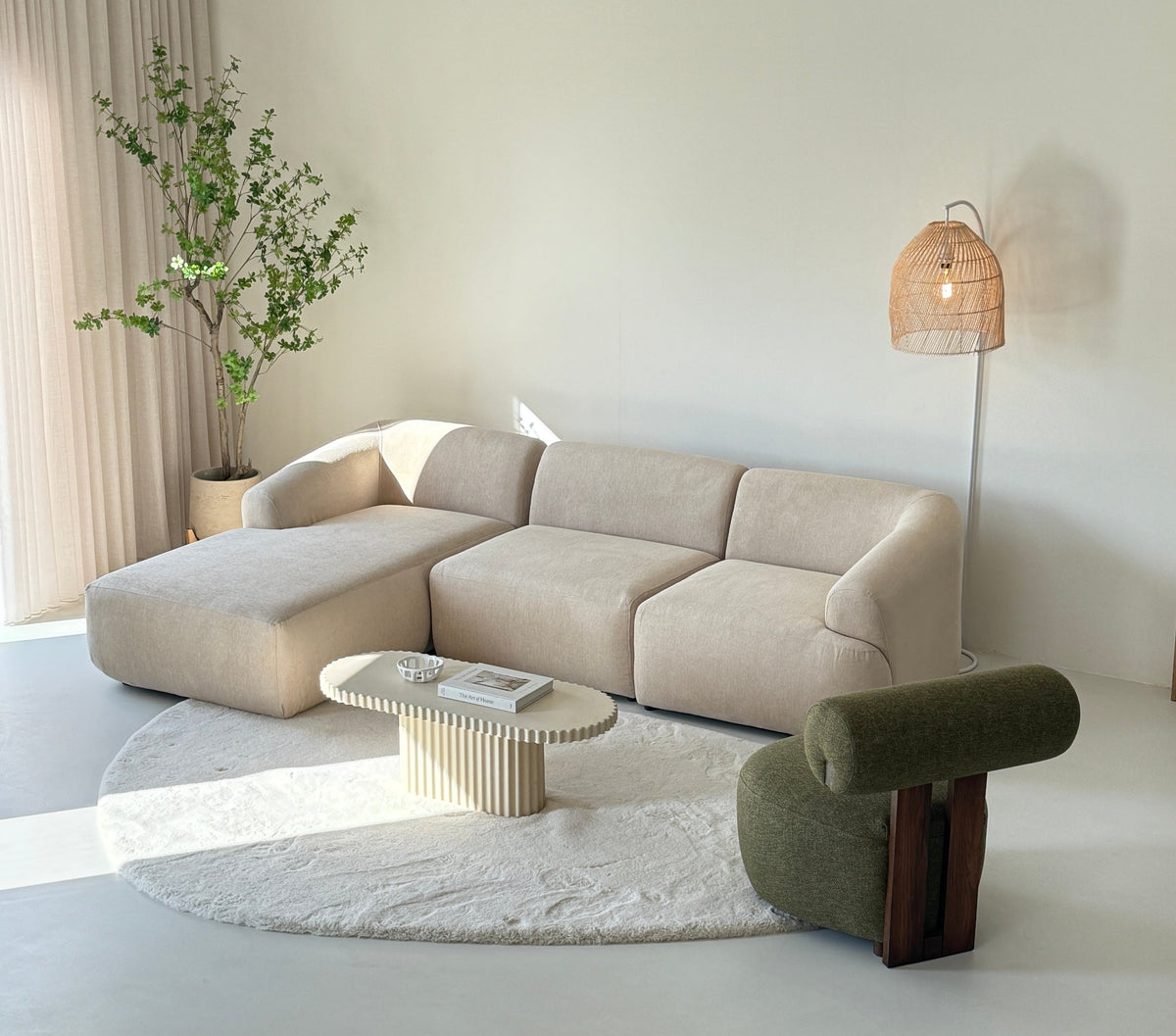 Japandi-Ecksofa | Mokani