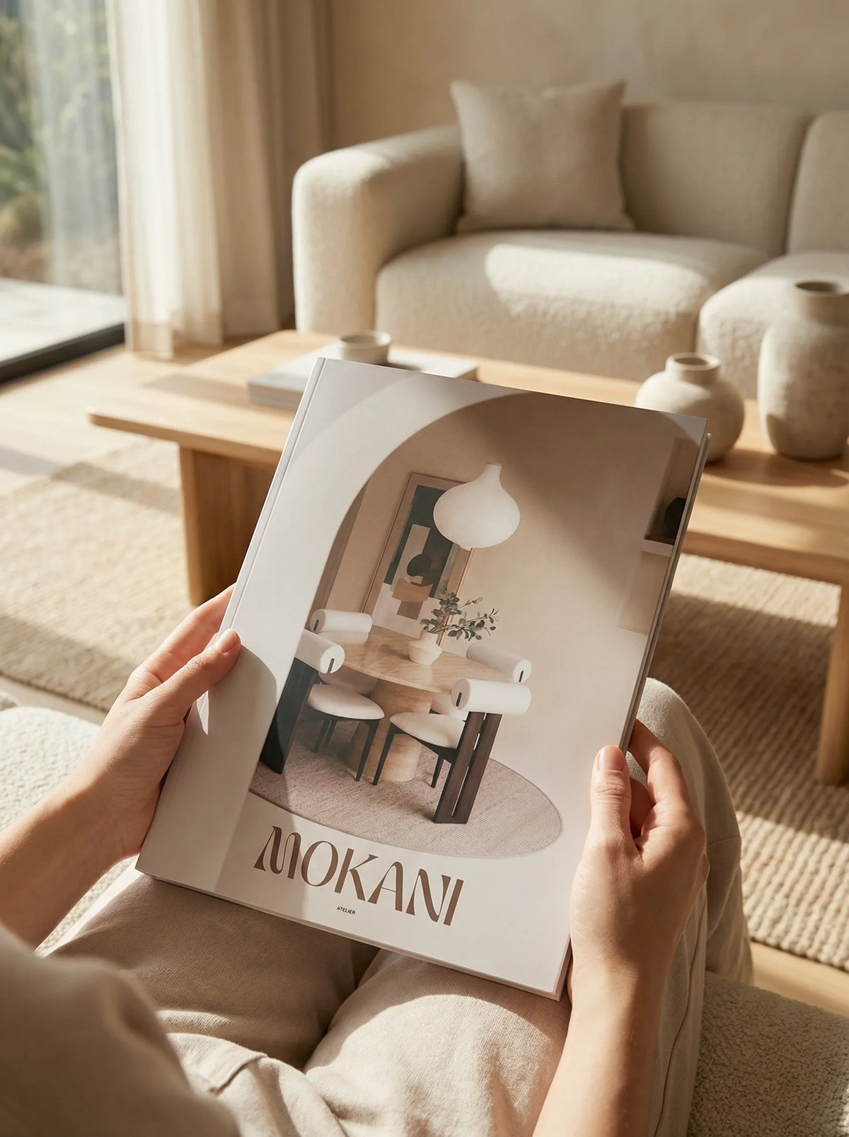 Mokani Sample Book – Choose calmly at home
